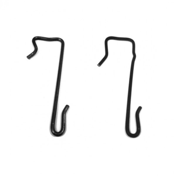 Wrap hooks (with or without hump) - Inox 17%